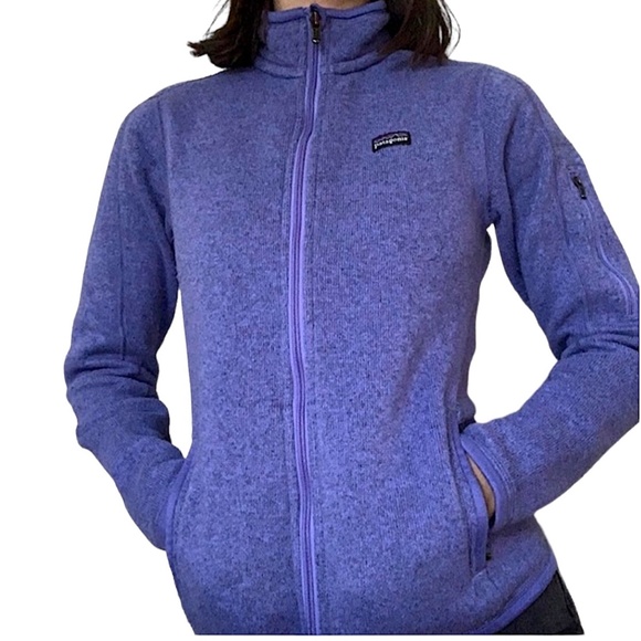 Patagonia Jackets & Blazers - PATAGONIA Better Sweater Full Zip Fleece Jacket in Violet